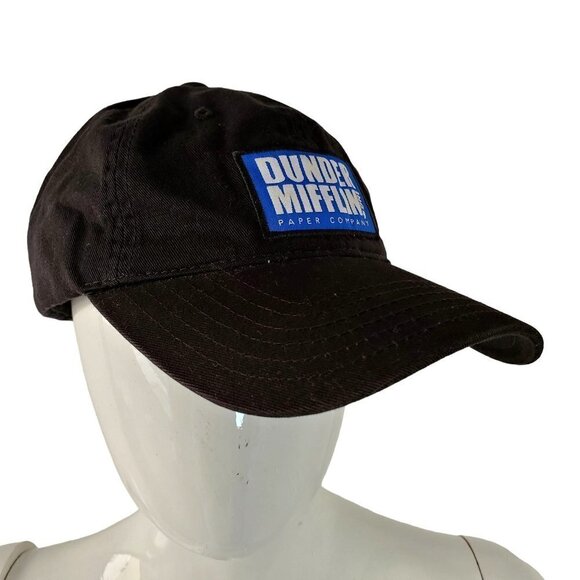 Dunder Mifflin Baseball Hat Black Blue The Office Universal Television Unisex OS - Picture 3 of 7
